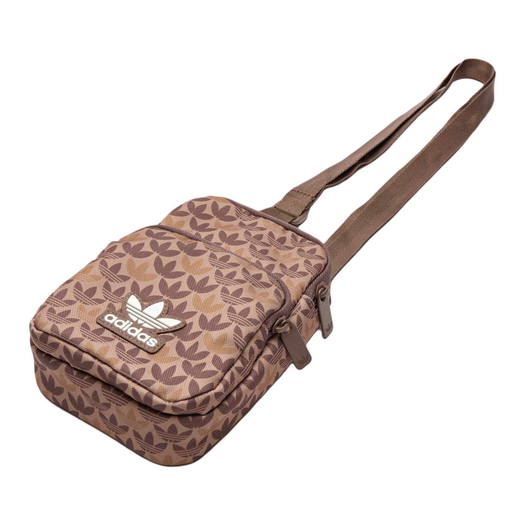 Сумка женская Adidas Monogram Festival Bag коричневая