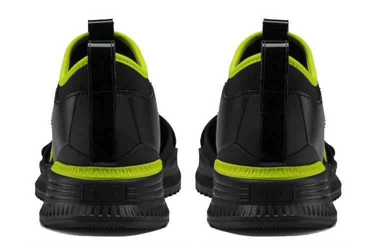 Кроссовки женские PUMA Avid Rihanna Fenty черные limepunch, 36 EU