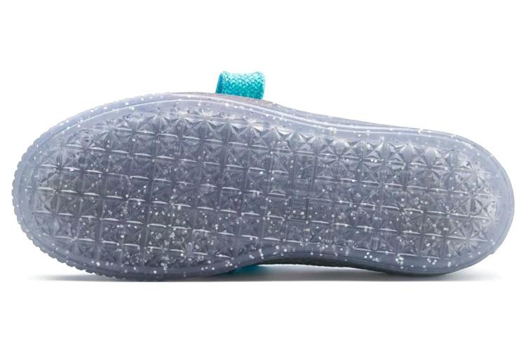 Кеды женские PUMA Platform Glitter Princess синий-золотой, 38 EU