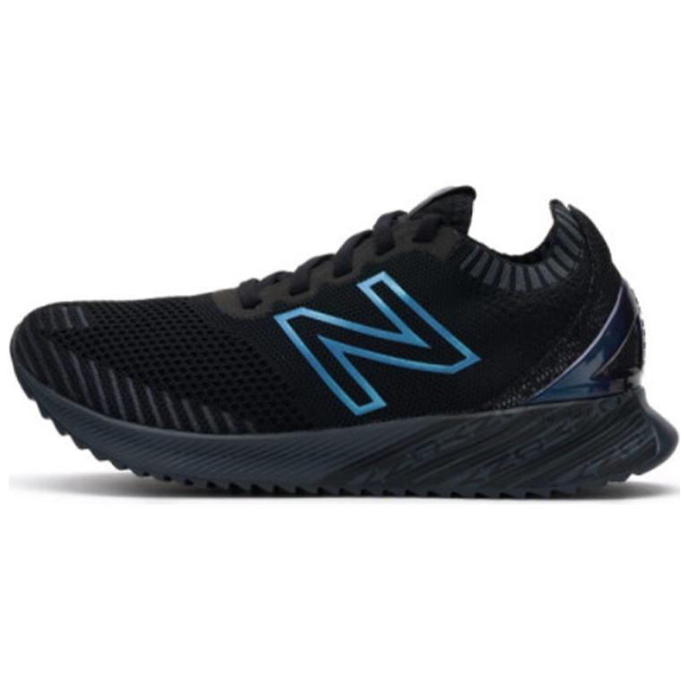 Кроссовки женские New Balance Fcec Series черные-голубые, 36 EU