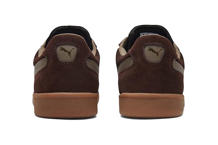 Кроссовки унисекс PUMA Liga Suede Low шоколадные, 41 EU