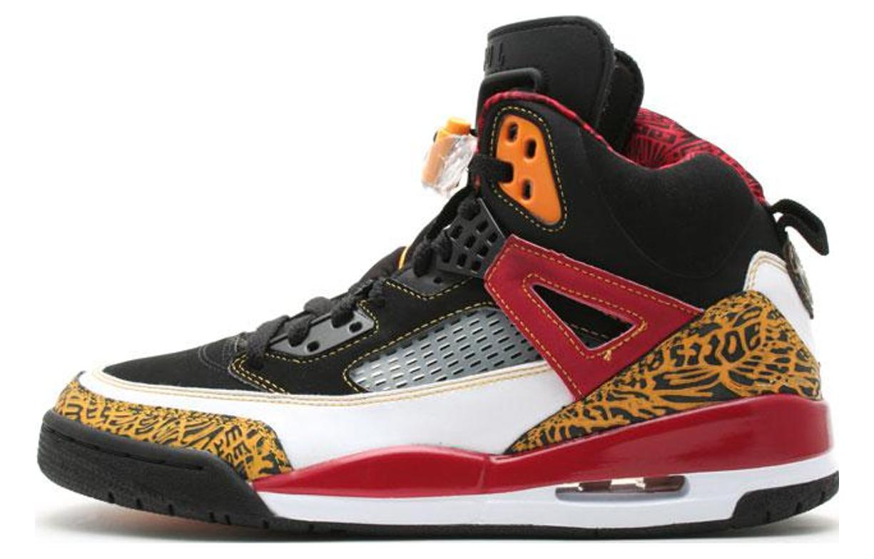 Кроссовки мужские Jordan Spizike Kings County черные-оранжевые, 42.5 EU