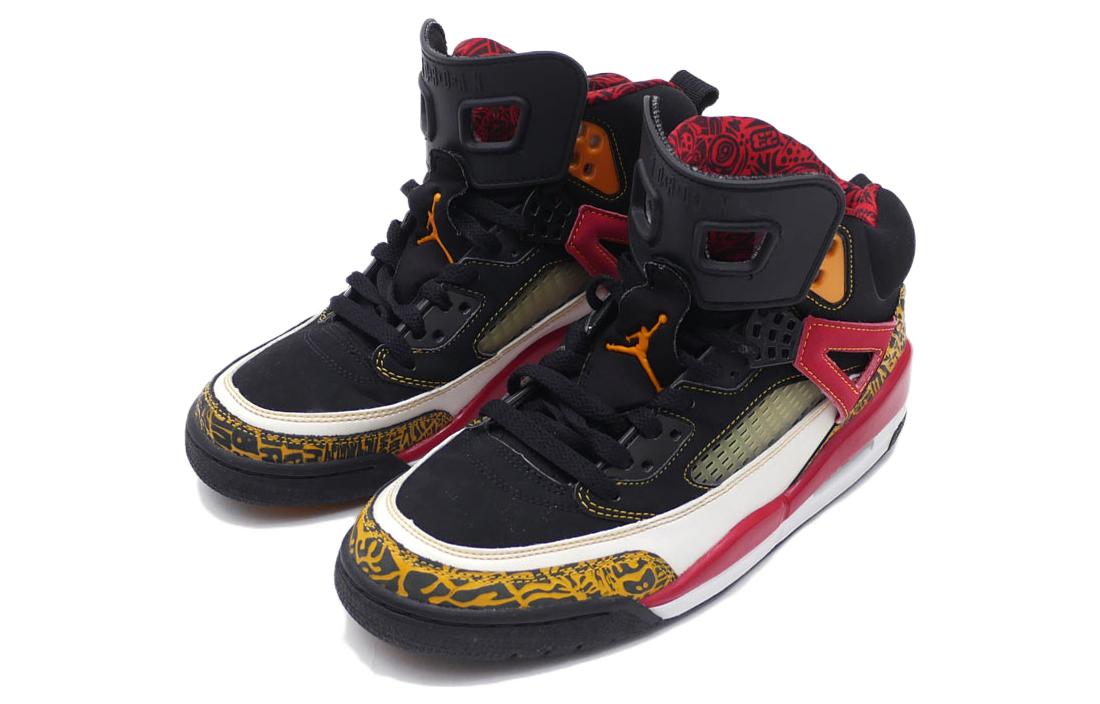Кроссовки мужские Jordan Spizike Kings County черные-оранжевые, 42.5 EU
