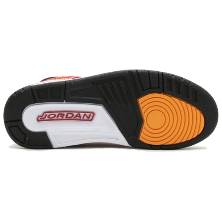 Кроссовки мужские Jordan Spizike Kings County черные-оранжевые, 42.5 EU