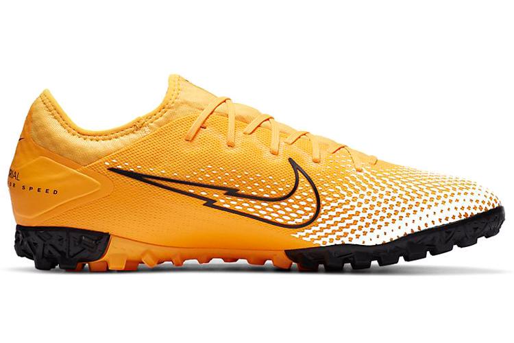 Бутсы мужские Nike Vapor 13 Pro TF Turf чёрно-жёлтые, 45 EU