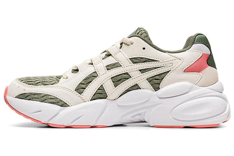 Кроссовки женские ASICS Gel BND белые, зеленые, 39.5 EU