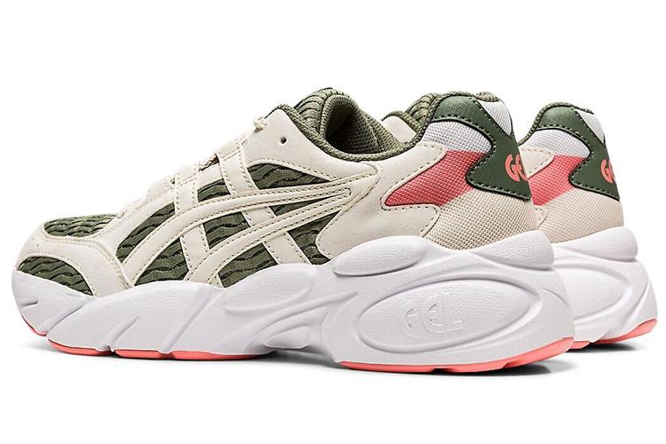 Кроссовки женские ASICS Gel BND белые, зеленые, 39.5 EU