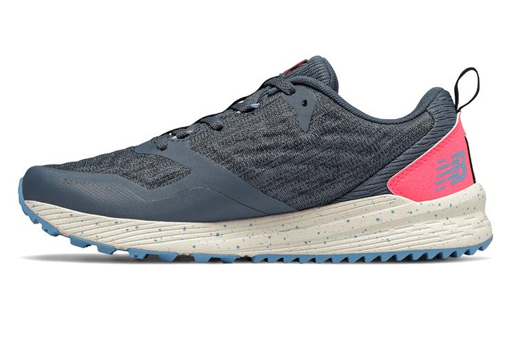 Беговые кроссовки женские New Balance Nitrel V3 серые/розовые, 36.5 EU