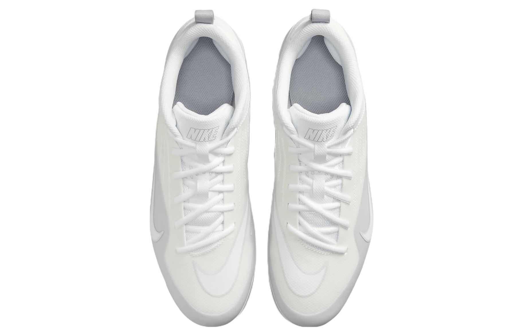 Футбольные бутсы мужские Nike Alpha Huarache 8 белые, 39 EU