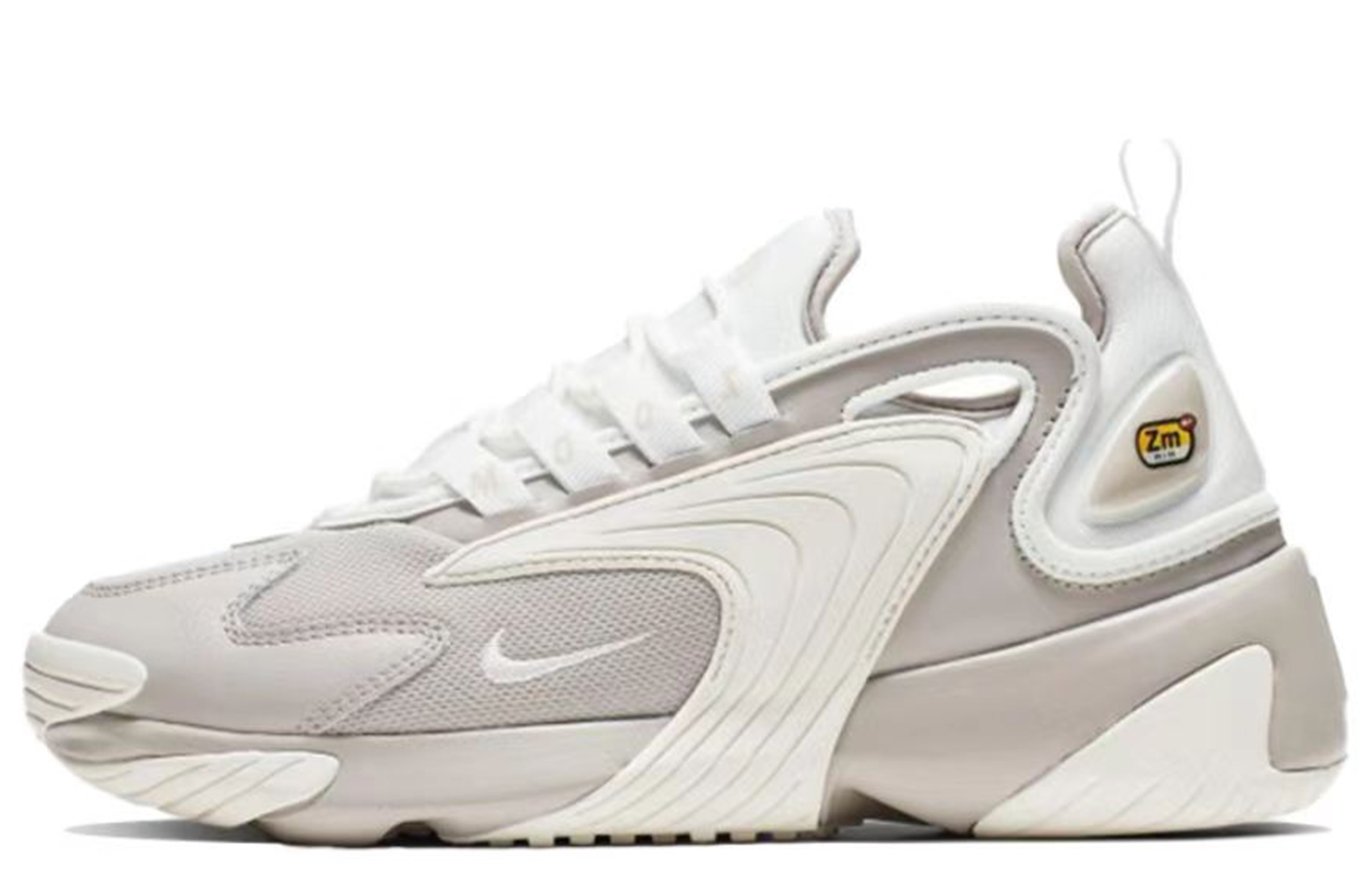 Кроссовки женские Nike Zoom 2K Da Vinci Custom серо-белые, 35.5 EU