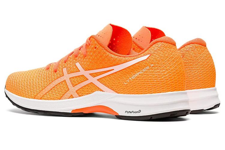 Кроссовки женские Asics Lyteracer 4 Low top оранжево-белые, 35.5 EU