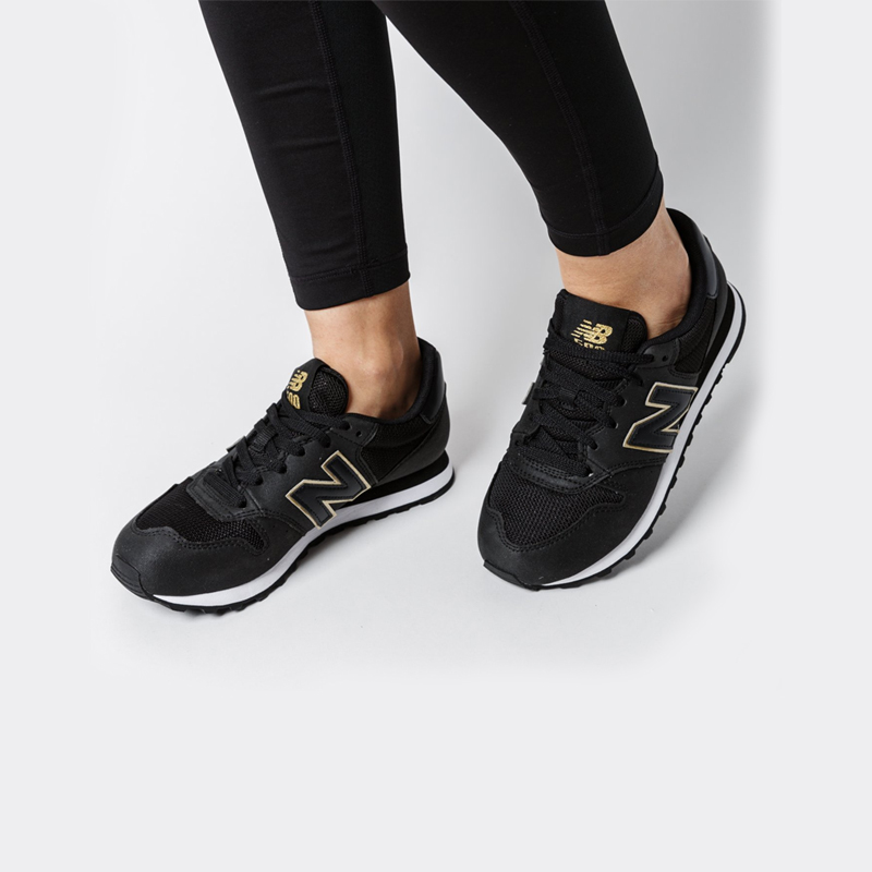 Кроссовки женские New Balance 500 черные, 35 EU