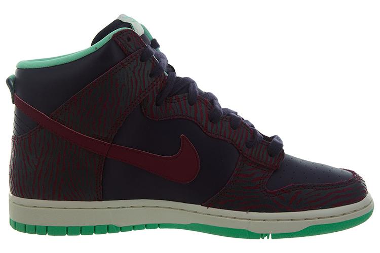 Кеды женские Nike Dunk High Skinny Print, purple dynasty, 36.5 EU