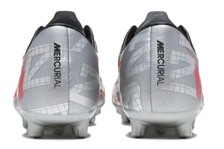 Футбольные бутсы мужские Nike Mercurial Vapor 13 Pro HG серебристо-розовые, 44 EU