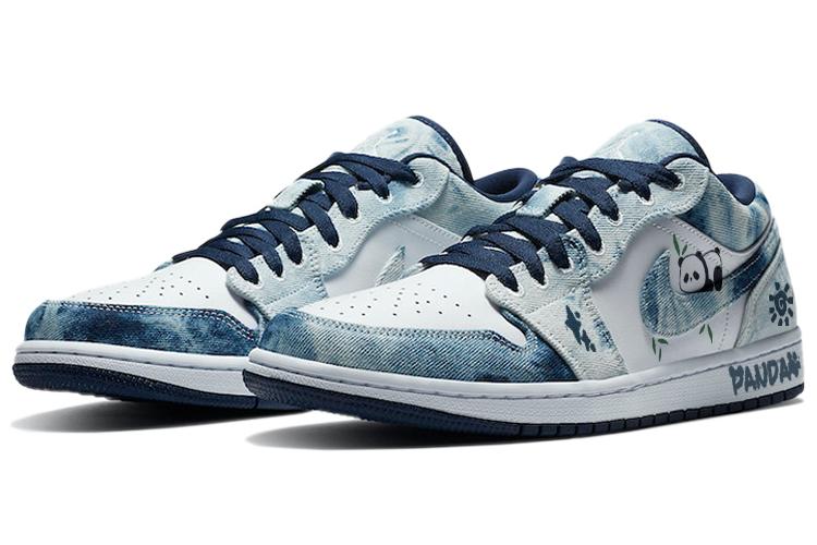 Кроссовки мужские Jordan Air Jordan 1 Low, blue, 40.5 EU