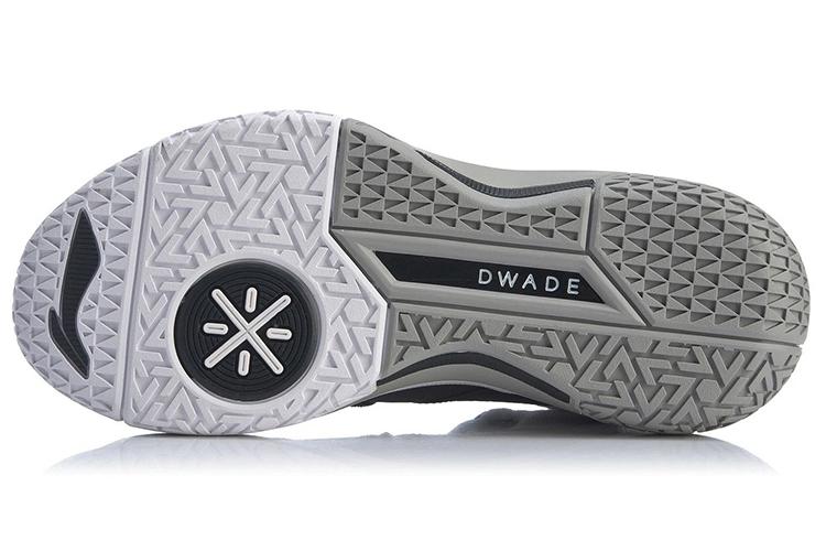 Кроссовки мужские LiNing All City 5 Wade черные, белые, серые, 39 EU