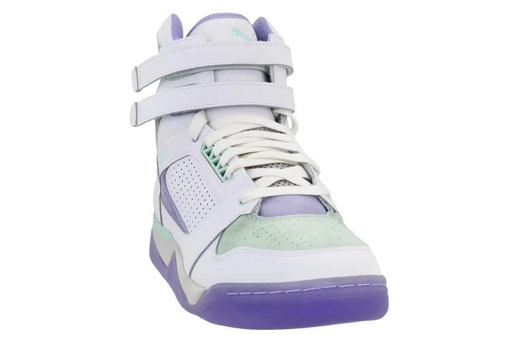 Кроссовки мужские PUMA Palace Guard Mid белые/пурпурные, 44 EU