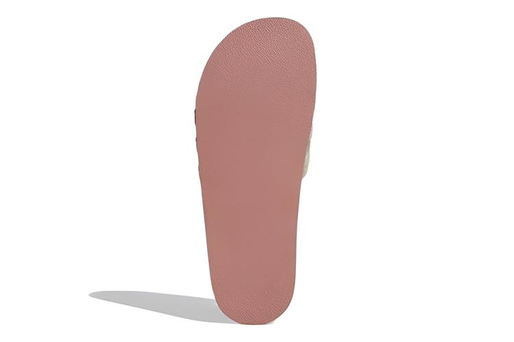 Шлепанцы женские Adidas Adilette Eric Emanuel Floral, cream-pink, 43 EU