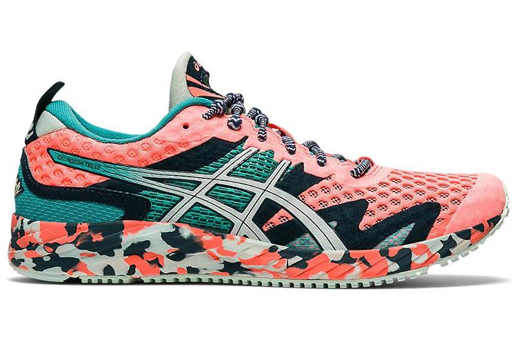 Беговые кроссовки женские ASICS Gel Noosa Tri 12, sun coral bio mint, 36 EU