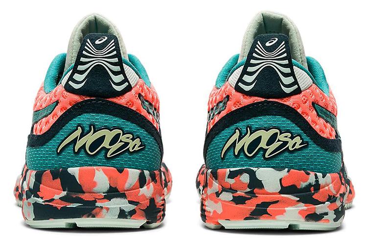 Беговые кроссовки женские ASICS Gel Noosa Tri 12, sun coral bio mint, 36 EU