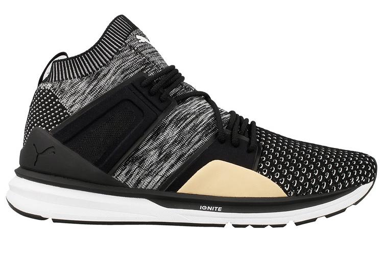 Кроссовки мужские PUMA Blaze Of Glory Limitless Hi Evoknit черные, 43 EU