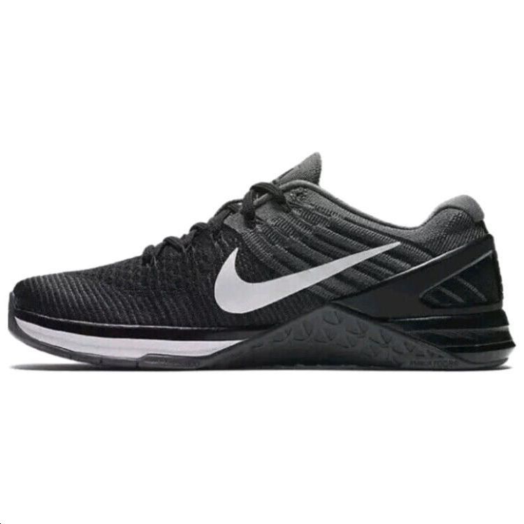 Кроссовки женские Nike Metcon DSX Flyknit черно-серые, 36.5 EU