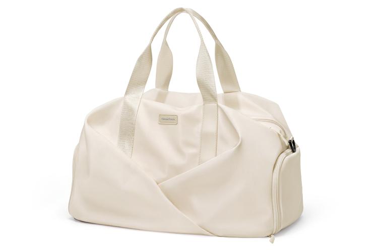 Дорожная сумка женская CinvaiKrose A236401V7162 кремово-белая