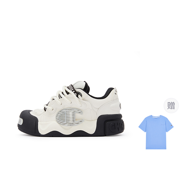 Кеды женские Champion U4AFCTW05U3 черно-белые, 37 EU