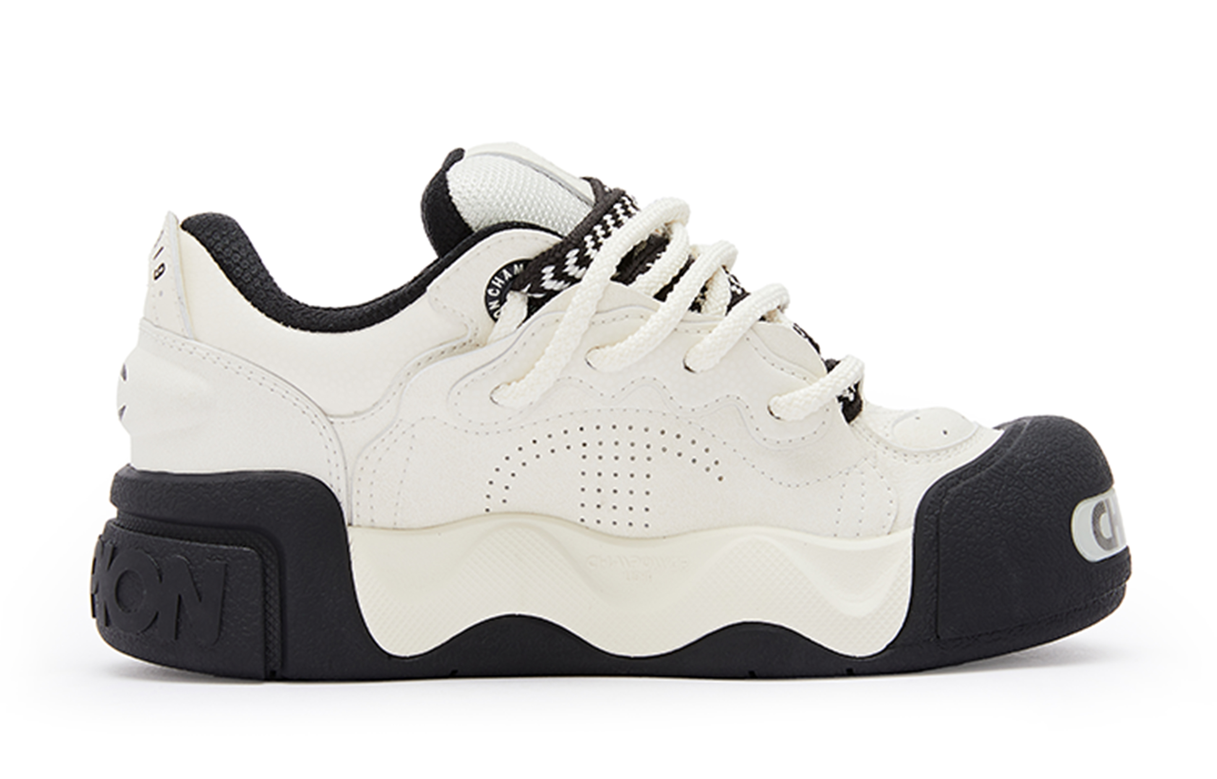 Кеды женские Champion U4AFCTW05U3 черно-белые, 37 EU