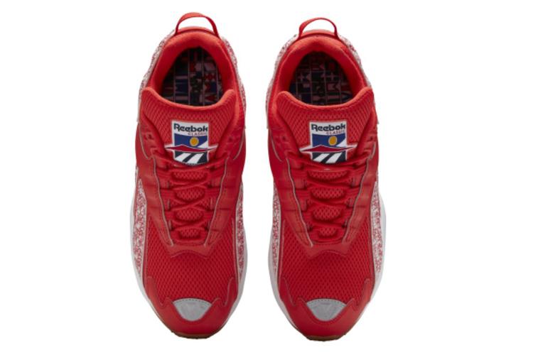 Кроссовки унисекс Reebok Interval 96, radiant red gum, 36 EU