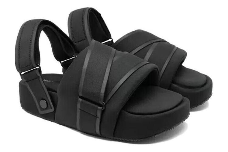 Сандалии унисекс Adidas Y-3 Triple Black, 36.5 EU