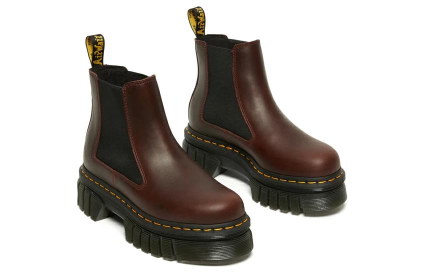 Ботинки женские Dr. Martens Audrick Brando коричневые, 37 EU