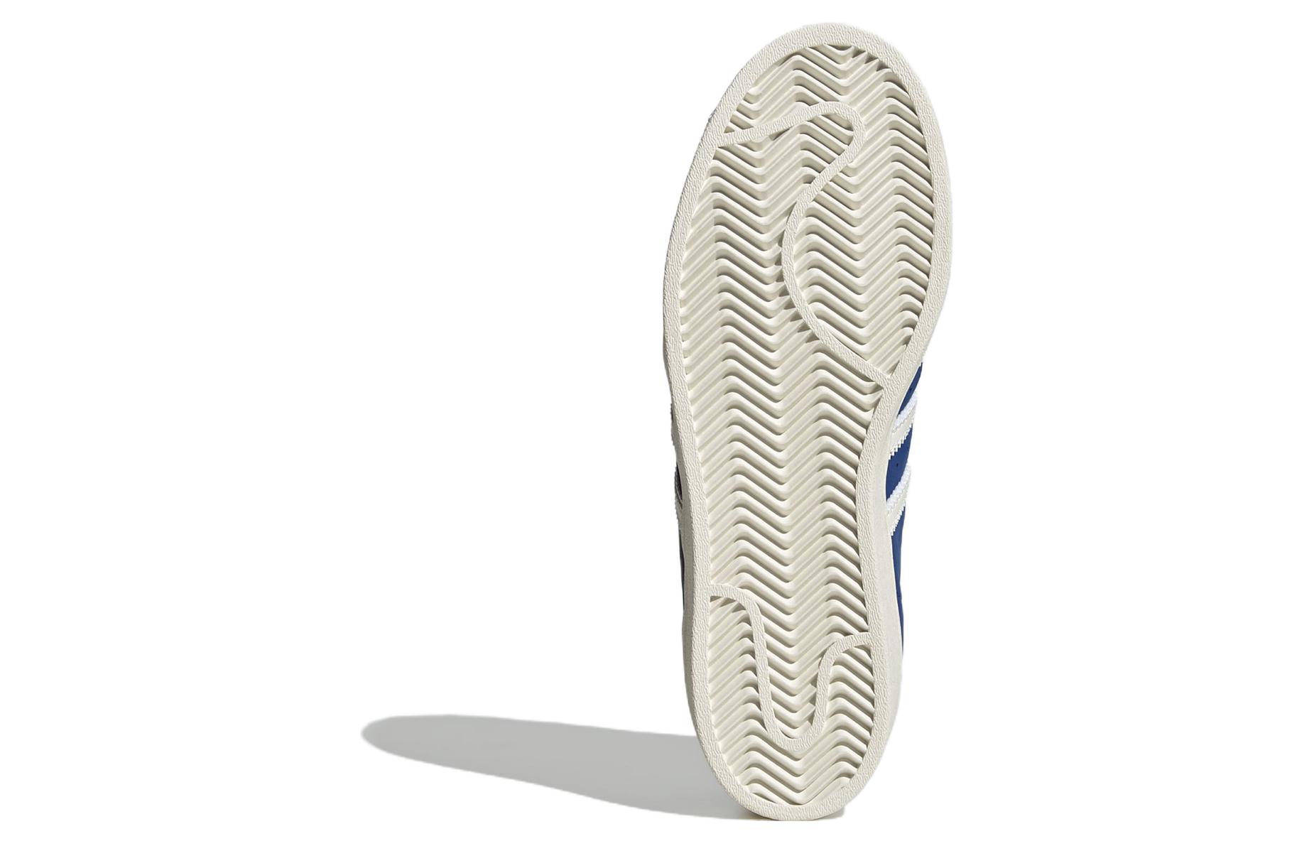 Кеды женские Adidas Superstar Night Indigo Gold Script, blue, 38 2/3 EU