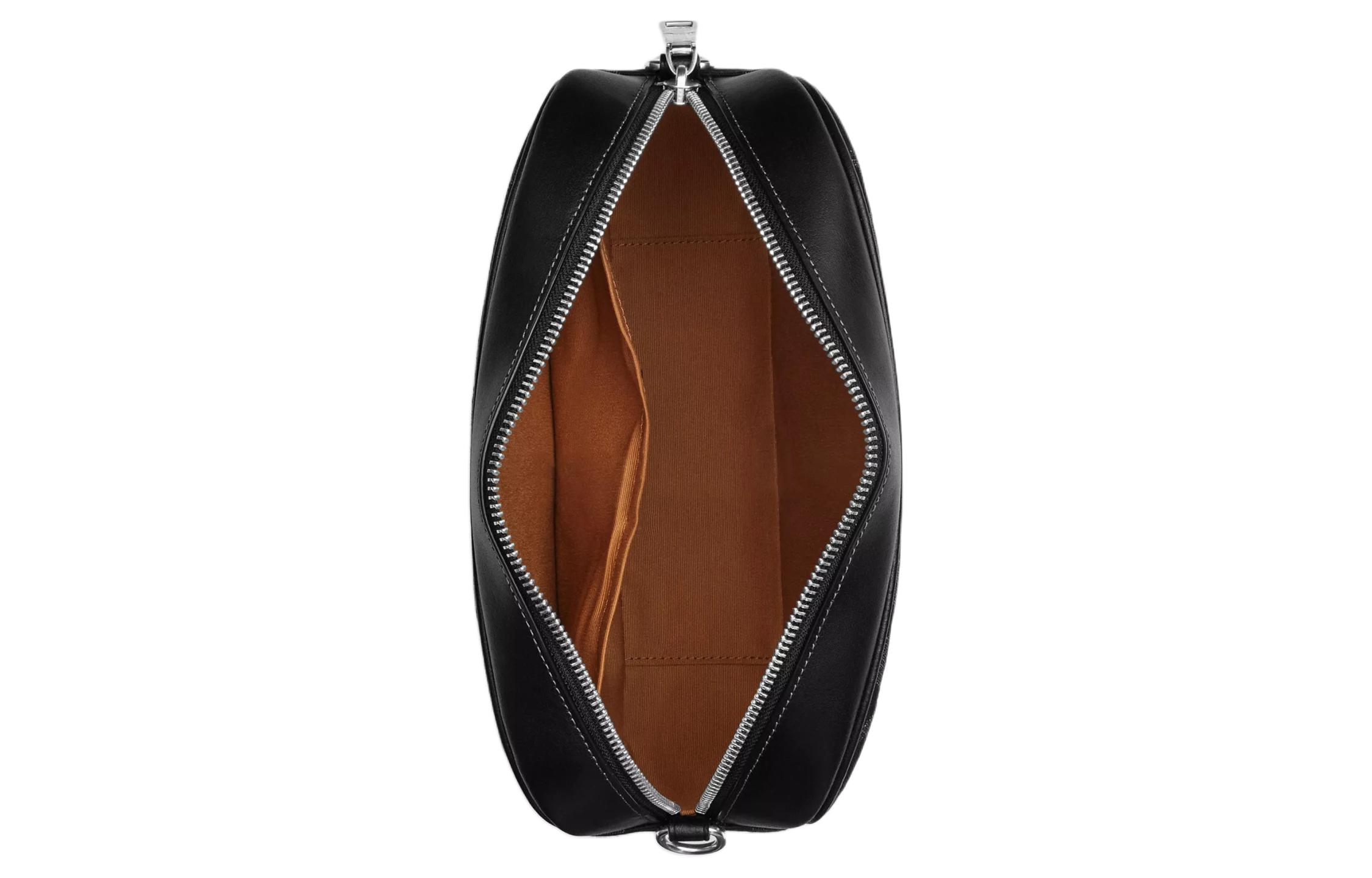 Сумка женская COACH Jamie Denim With Leather Camera Bag черная