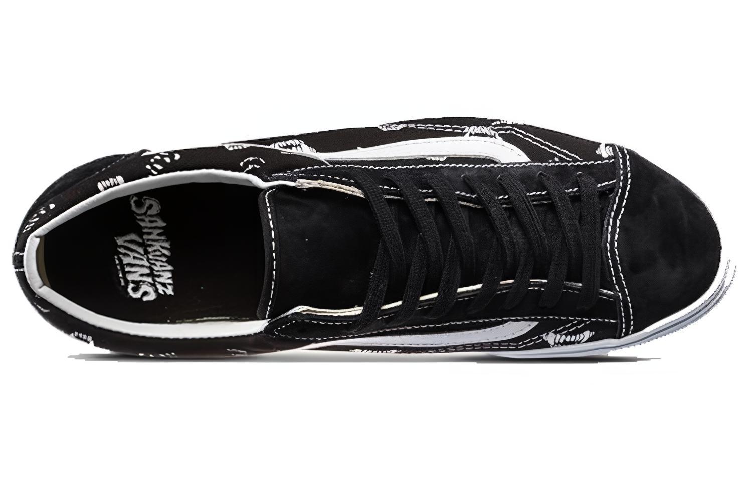 Кроссовки унисекс Vans Sankuanz Style 36 черные зубы, 39 EU