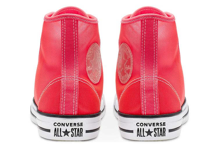 Кеды женские Converse Chuck Taylor All Star High See Thru, racer pink, 35 EU