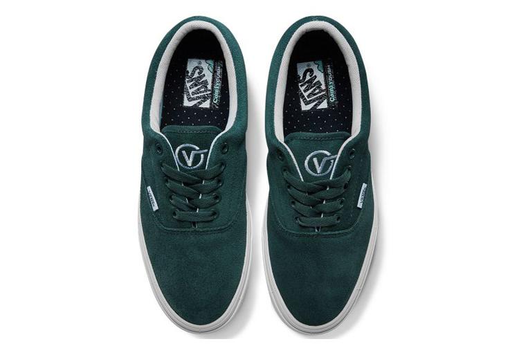 Кеды унисекс Vans Omfycush Era зеленые, серые, белые, 35 EU