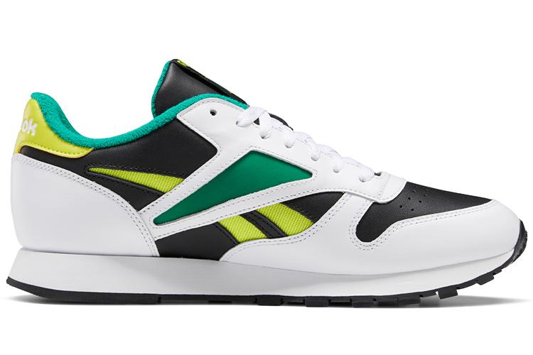 Кроссовки унисекс Reebok Classic Leather Mark черные, 41 EU