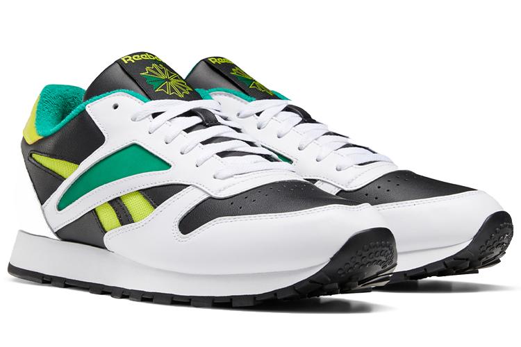 Кроссовки унисекс Reebok Classic Leather Mark черные, 41 EU