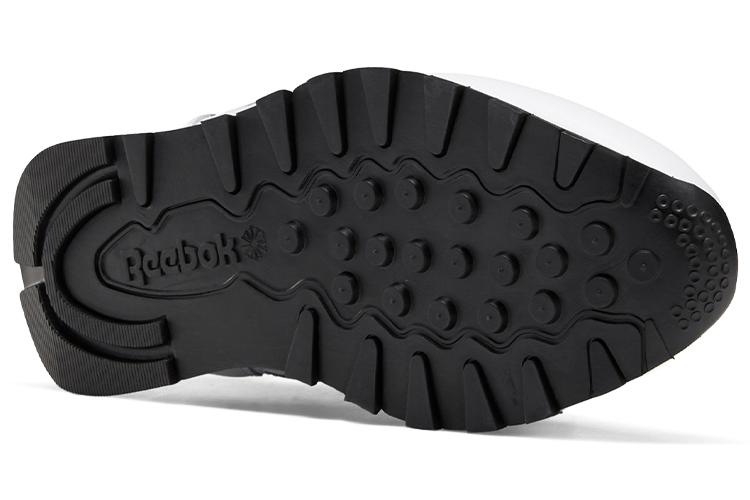 Кроссовки унисекс Reebok Classic Leather Mark черные, 41 EU