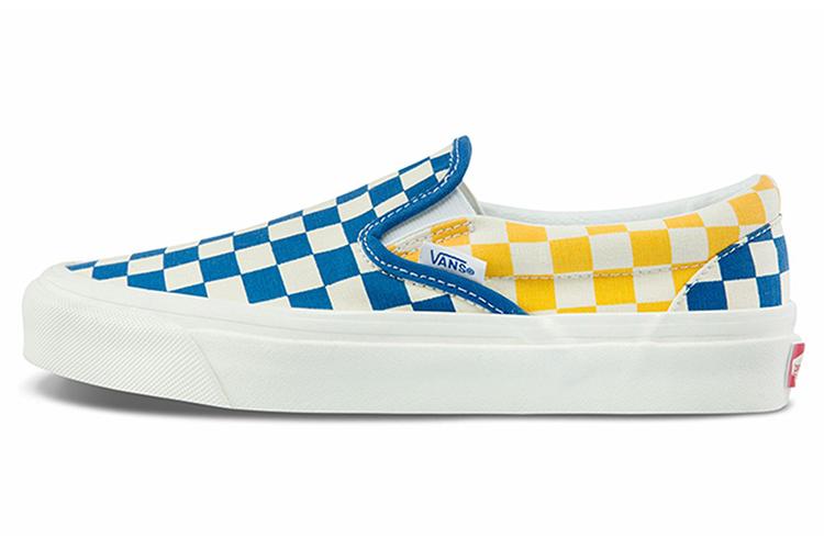 Кроссовки унисекс Vans Style 98 желтые, синие, 46 EU