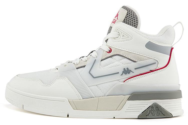 Кроссовки унисекс Kappa K0BZ5CC12D-001 белые и серые, 37 EU