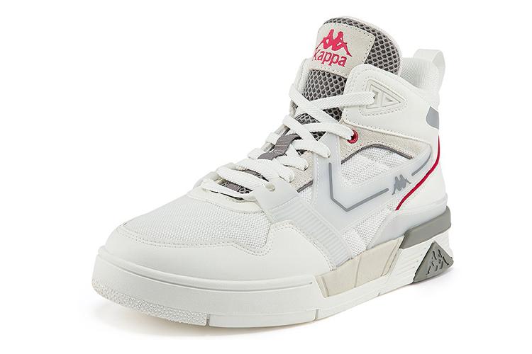 Кроссовки унисекс Kappa K0BZ5CC12D-001 белые и серые, 37 EU