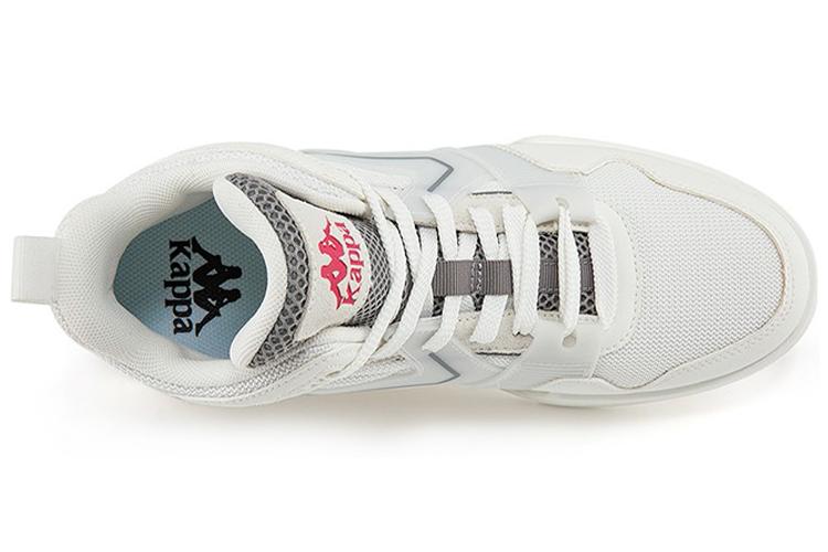 Кроссовки унисекс Kappa K0BZ5CC12D-001 белые и серые, 37 EU