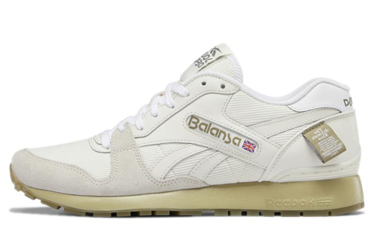 Кроссовки унисекс Reebok GL6000 X Balansa белые и серые