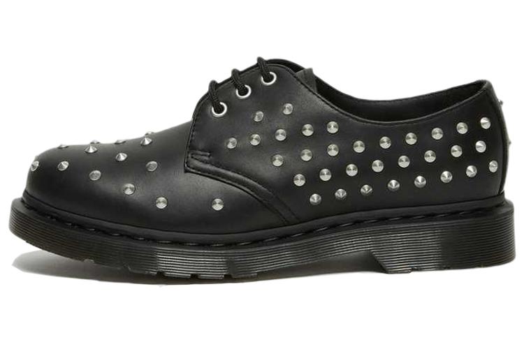 Оксфорды женские Dr. Martens 1461 Wanama черные серебристые, 39 EU