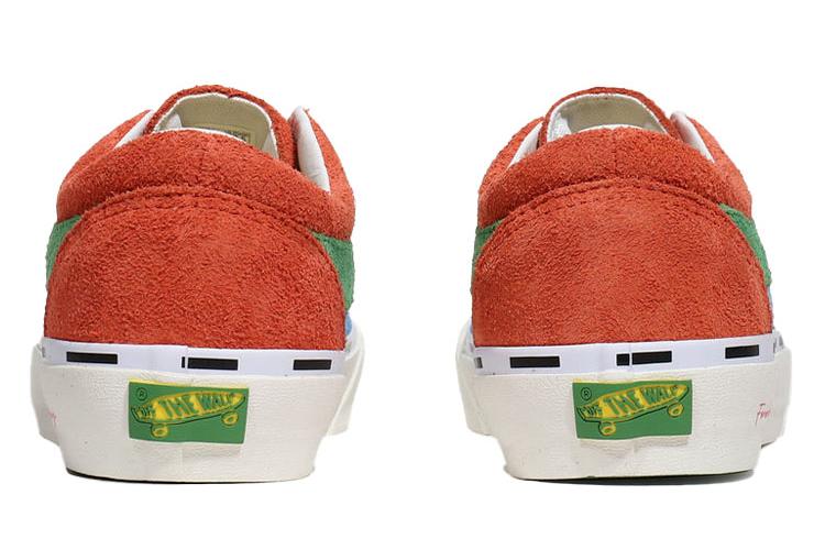 Кеды унисекс Vans Vault Bold Ni Lx Dobale Forever Sunny In Ikoyi, blue-orange, 39 EU