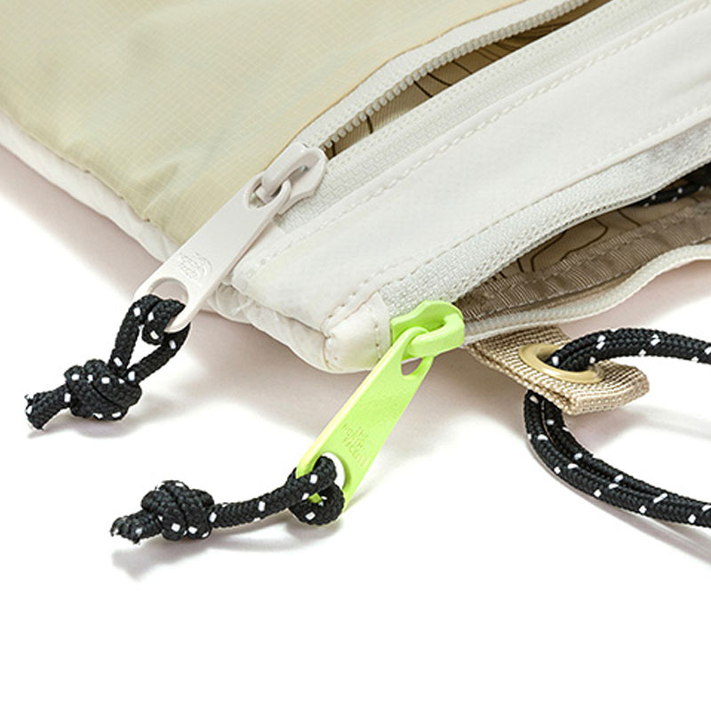 Сумка женская THE NORTH FACE 4L белая, khaki