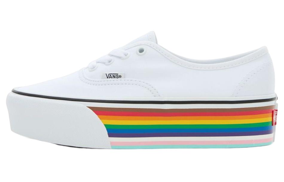 Кеды унисекс Vans Authentic Series Pride Low Top белые, 42.5 EU