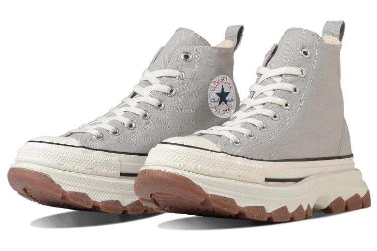 Кеды унисекс Converse All Star Trekwave Hi светло-серые, 38 EU
